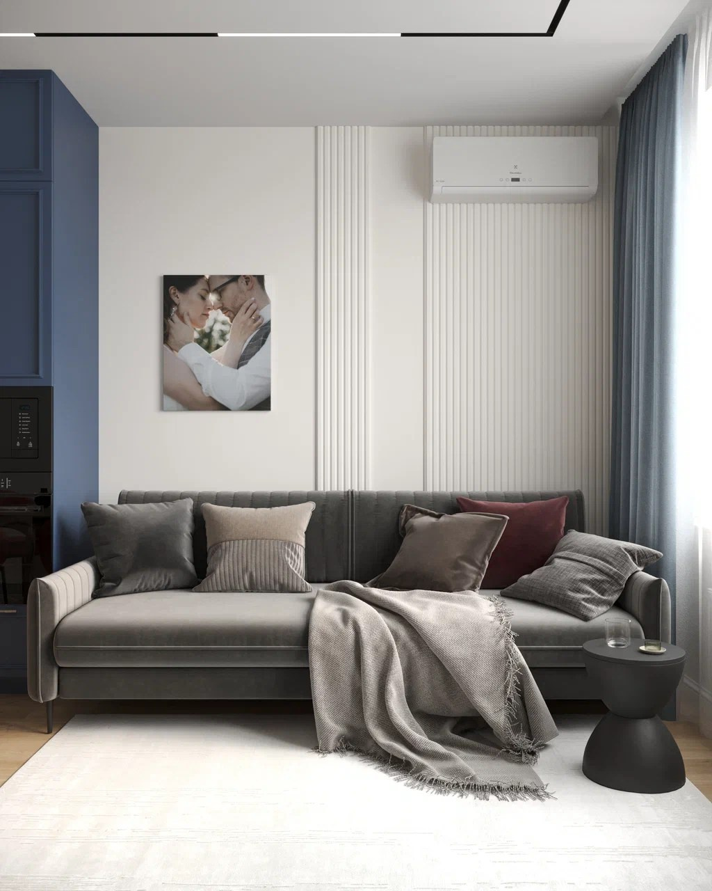 Лобановский лес, 81 м². Дизайнер интерьера LEVITSKAYA VIKTORIA