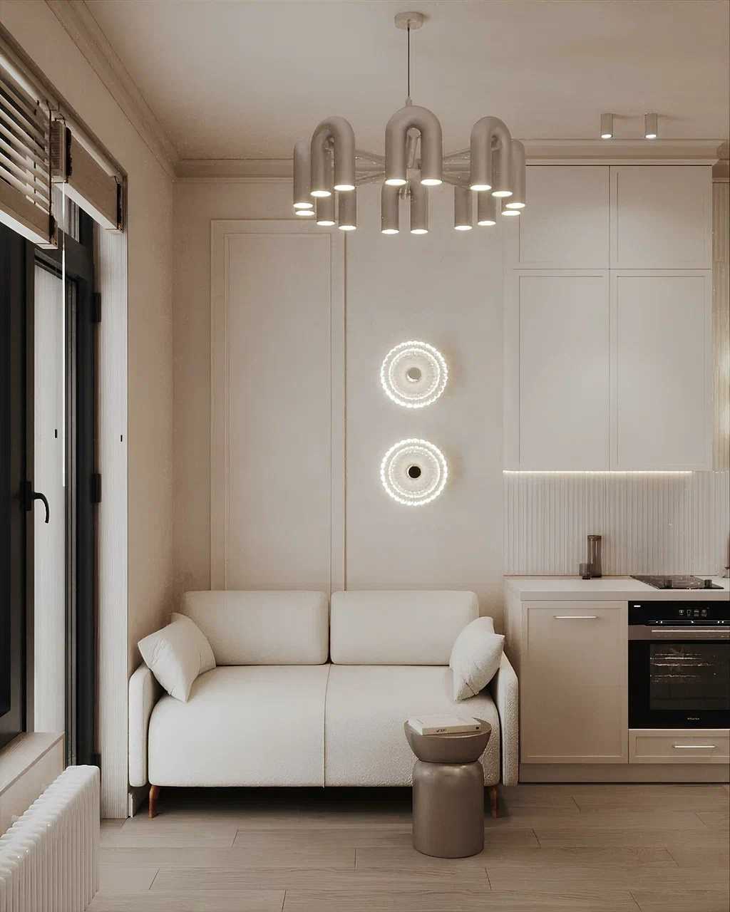 ЖК Режиссер, 39 м². Дизайнер интерьера LEVITSKAYA VIKTORIA