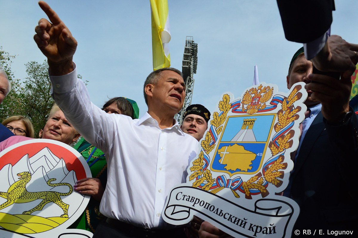 Глава Республики Татарстан Рустам Нургалиевич Минниханов