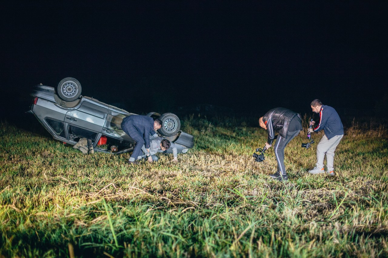 Бэкстейдж съемка рекламы. Фотограф Денис Денисов