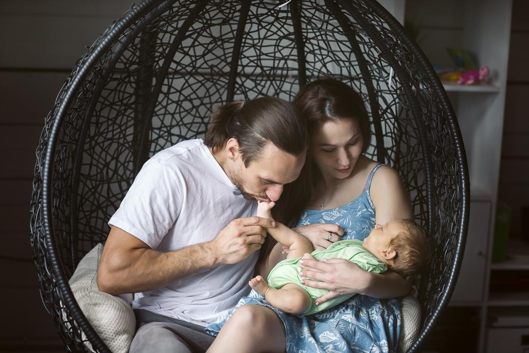 Домашние фотосессии. Семейный и детский фотограф в Якутске Анастасия Рыжикова