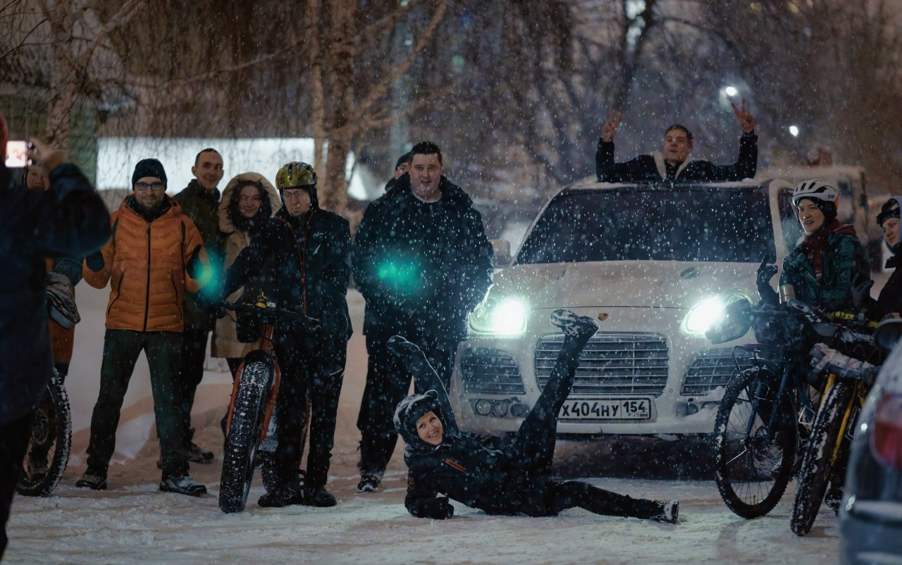 Кофекат: Сумеречный дозор (13 км). Новосибирское велосообщество #Навигаторовнаедет