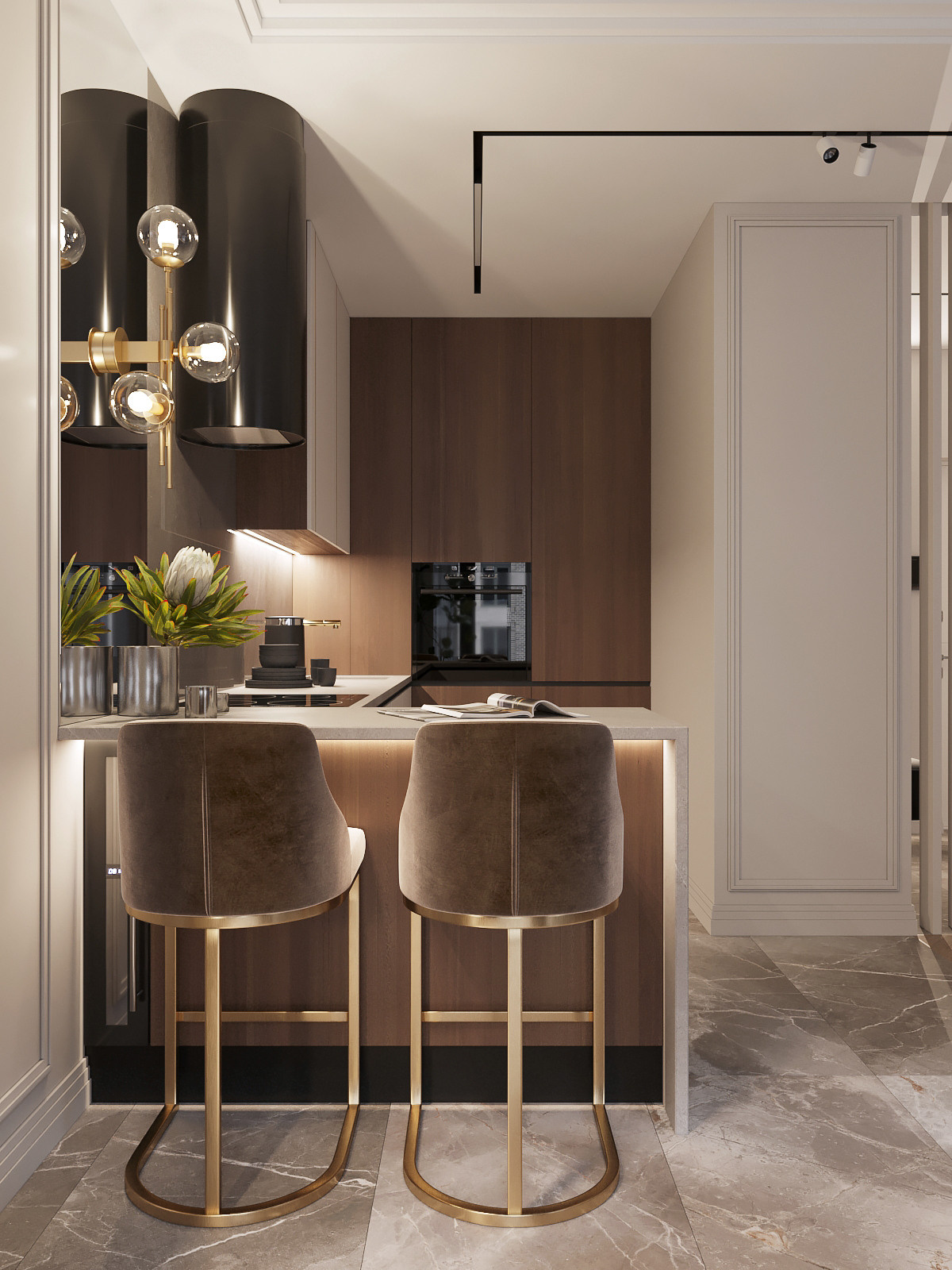 ЖК Дискавери. Дизайн интерьера в Москве