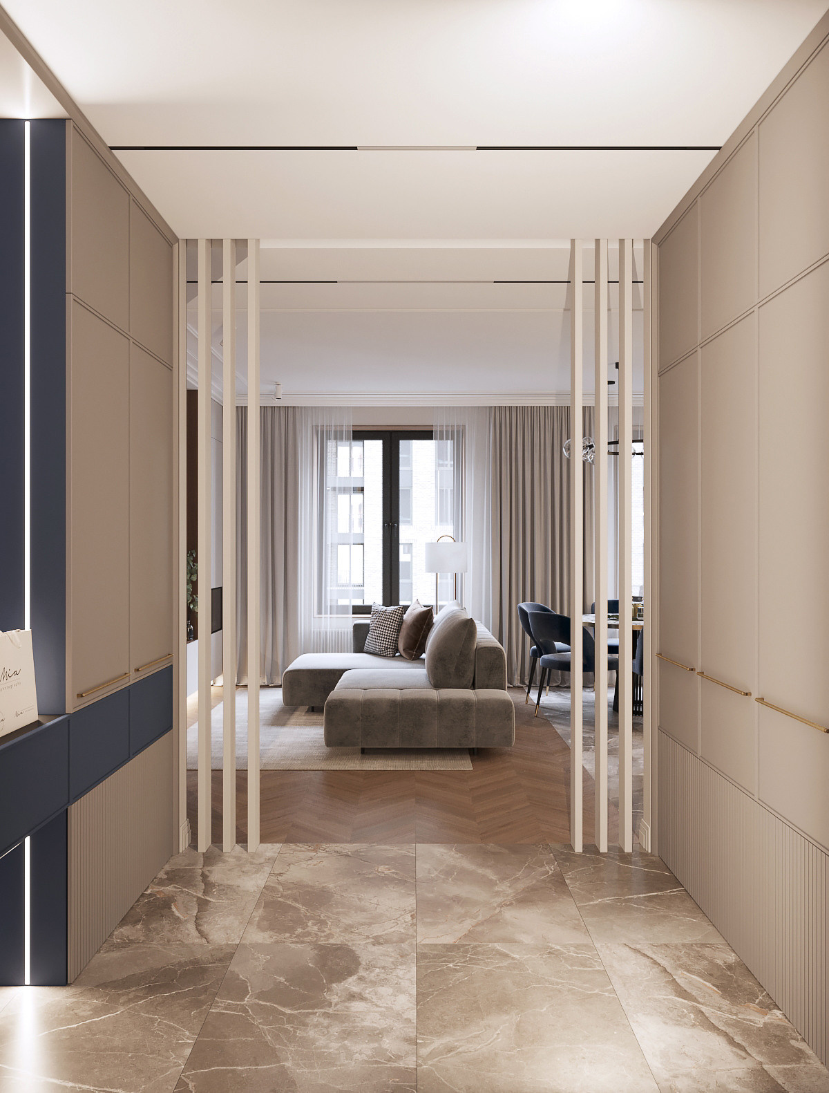 ЖК Дискавери. Дизайн интерьера в Москве