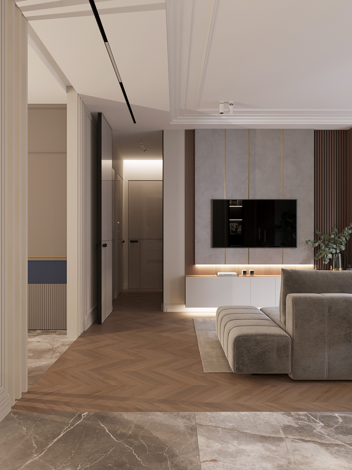 ЖК Дискавери. Дизайн интерьера в Москве