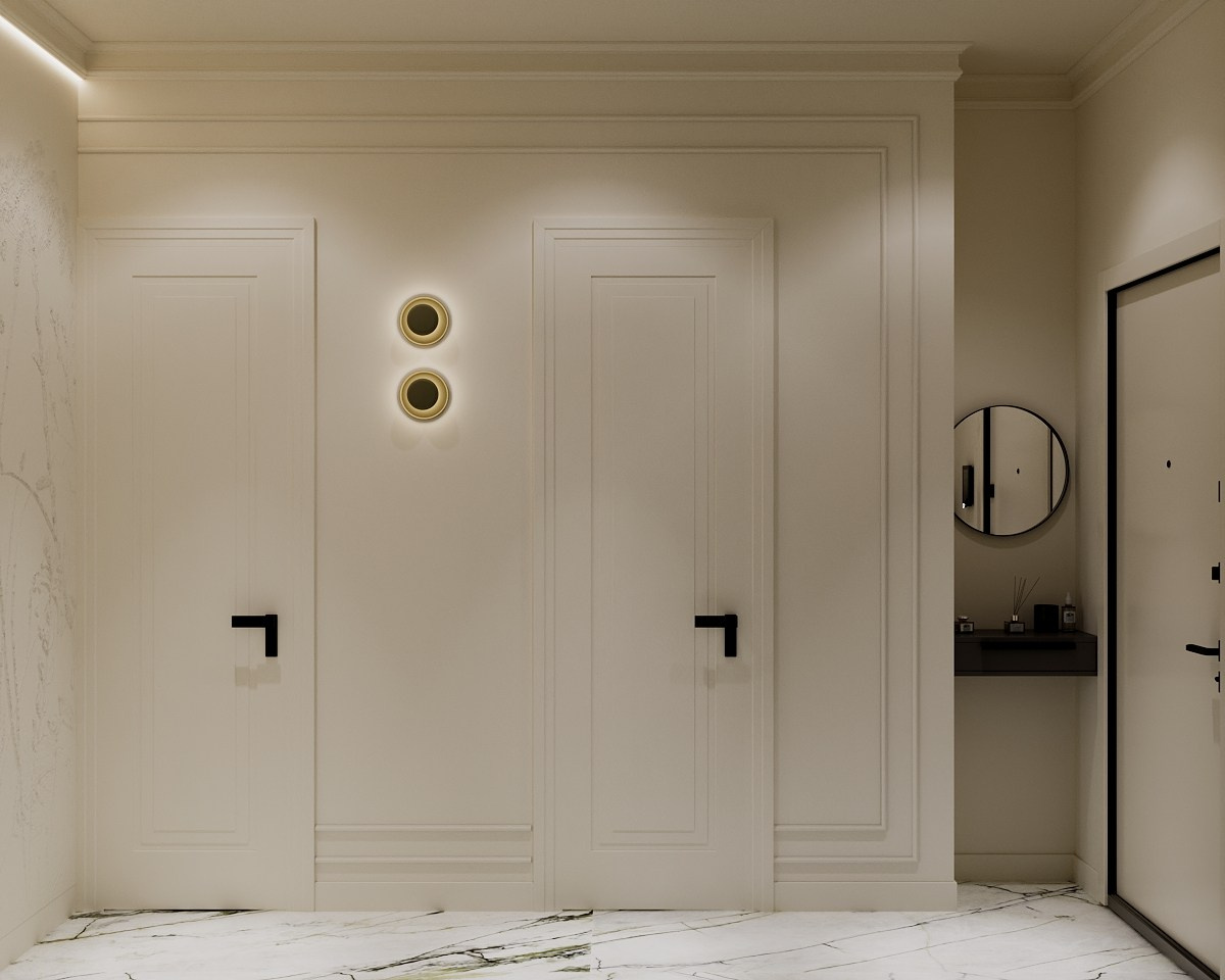 Прихожая. Визуализатор Векшина Елена