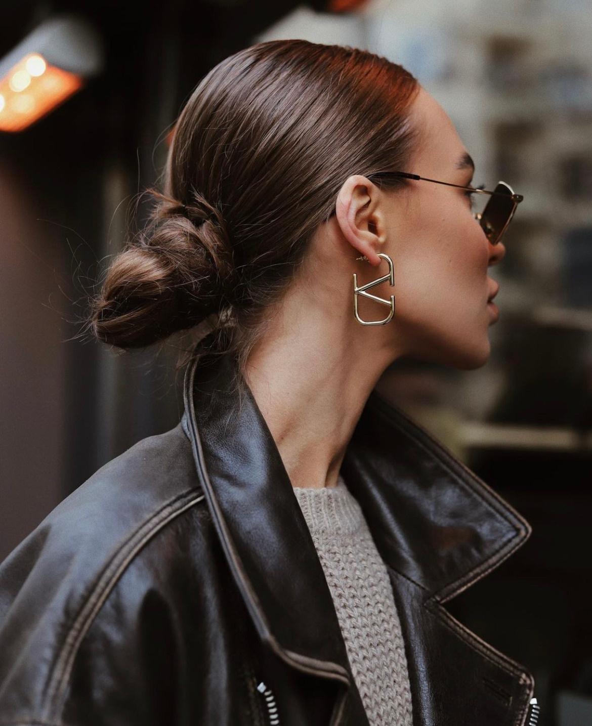 Серьги из серебра 925 пробы, золочение. Реплика фирмы VALENTINO. 