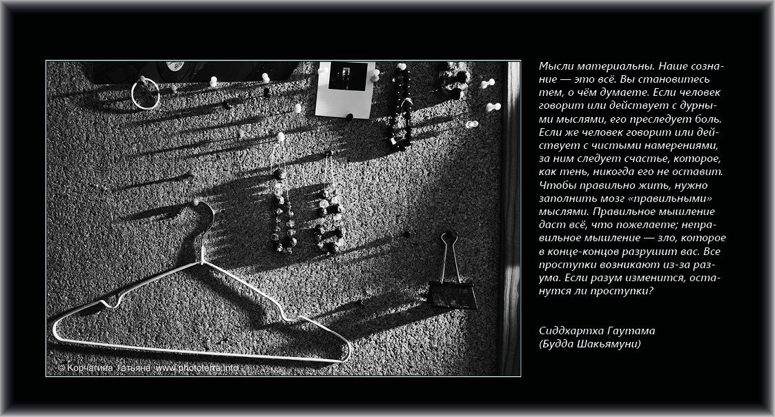 Совет дня — ориентир. Татьяна Корчагина. Фотограф, художник. Обучение фотографии