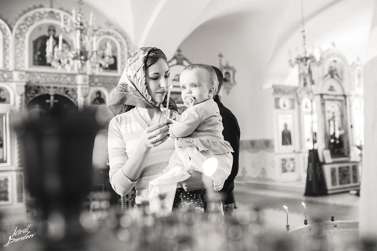 Крестины. Фотограф Кирилл Дорофеев, г. Москва