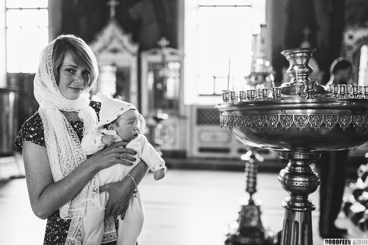 Крестины. Фотограф Кирилл Дорофеев, г. Москва
