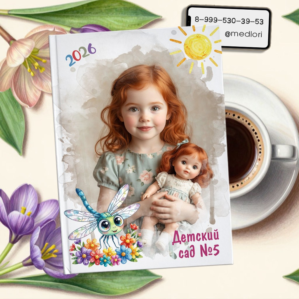 Дизайн «Стрекоза» Обложка для детского сада. Формат PSD:&nbsp; 21*30 см.&nbsp;Все элементы на&nbsp;отдельных слоях.&nbsp;Все шрифты включены.&nbsp;Шаблон редактируется в&nbsp;программе Photoshop. Отрисовка рисунков для макета моя. Шаблоны фотокниг, шаблоны макетов, дизайны для альбома, Дизайн школьного альбома, скачать дизайн, PSD макет фото книги, PSD дизайн, шаблоны для фотографов, макеты дизайнов альбомов, дизайн альбома для детского сада, дизайн альбома для старшей школы, дизайн выпускного альбома скачать, шаблон фотокниги для детского сада, шаблон выпускного альбома для детского сада.