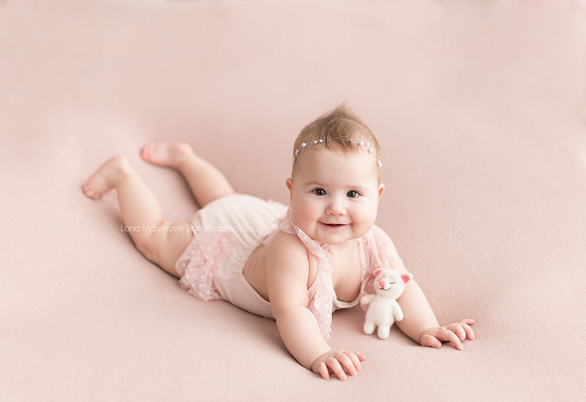 Детская фотосессия в Казани. Фотограф новорождённых малышей и детский фотограф В Казани Лана Максим