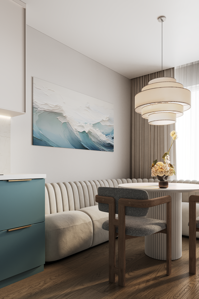 Проект «Море в Сибири». Дизайнер интерьера Ирина Воропаева