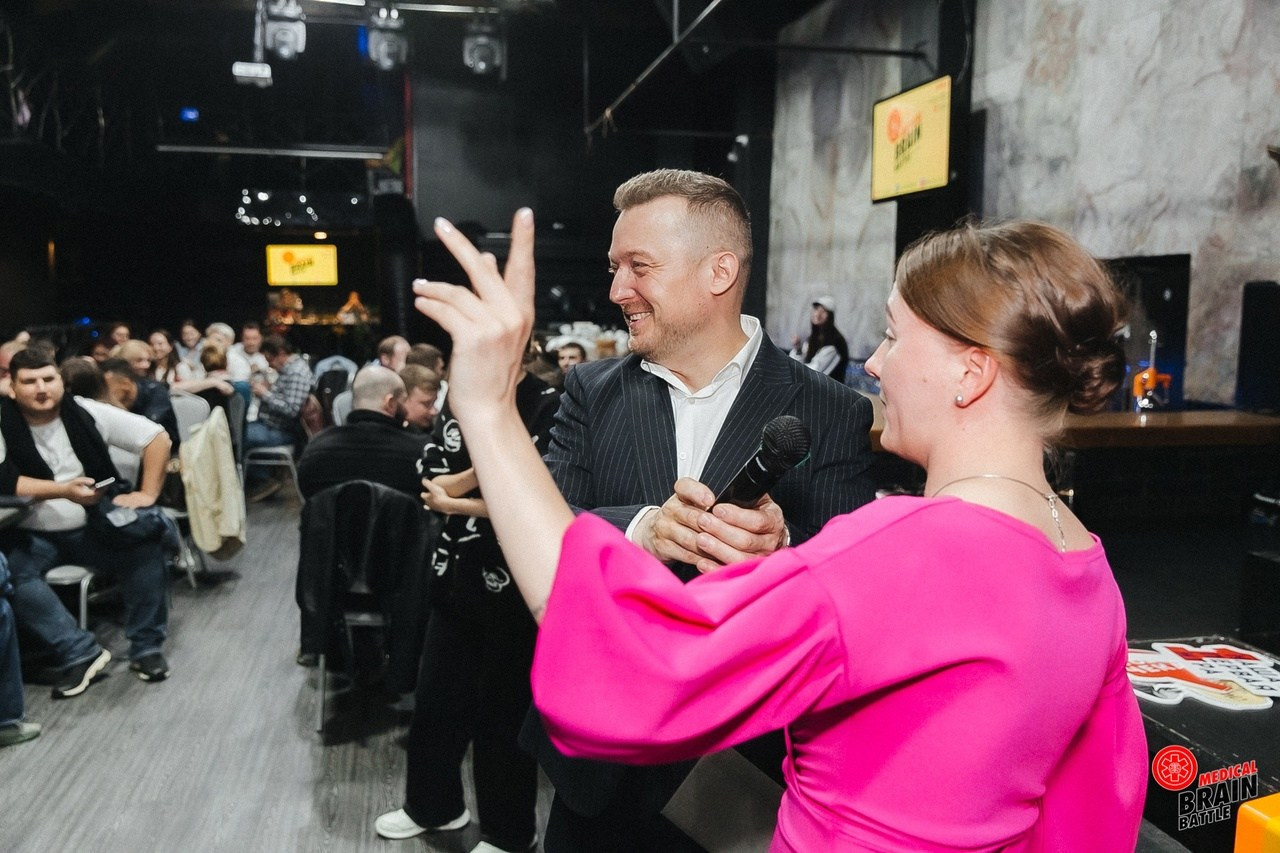 Первый медицинский квиз «Medical Brain Battle» сезон 2023. Ведущий на свадьбу, корпоратив и юбилей в Москве Сергей Рябинин