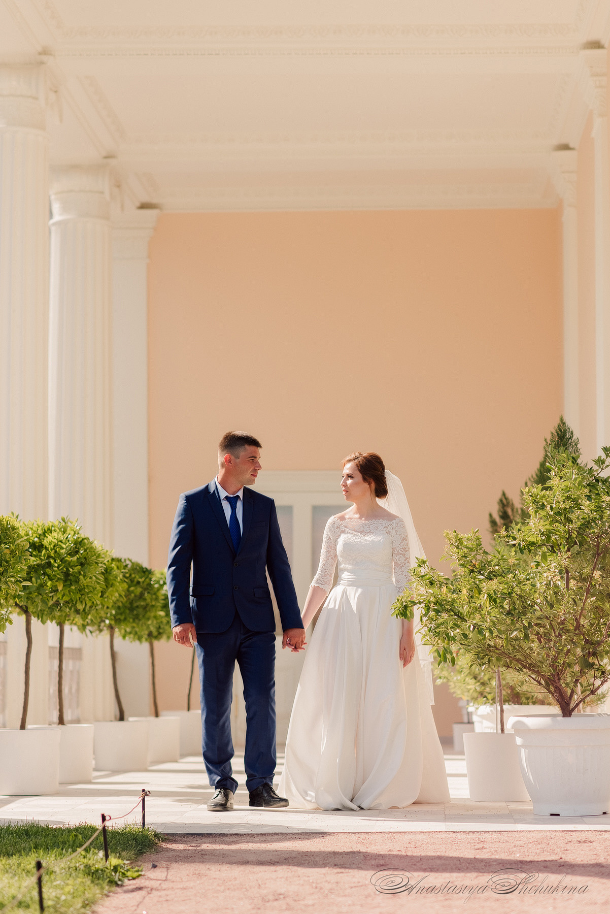 Свадебная фотосессия в Пушкине. Семейный и Свадебный фотограф. Санкт-Петербург. Пушкин