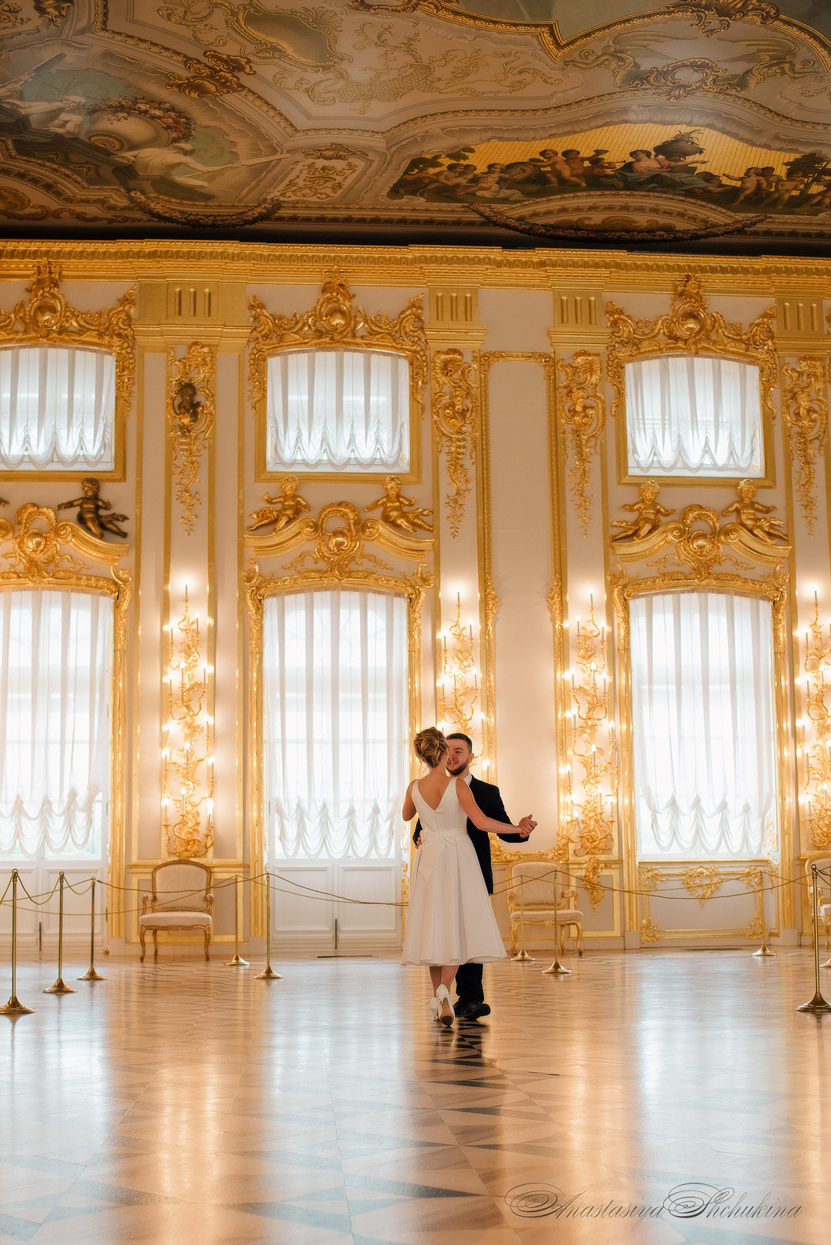 Свадебная фотосессия в Пушкине. Семейный и Свадебный фотограф. Санкт-Петербург. Пушкин