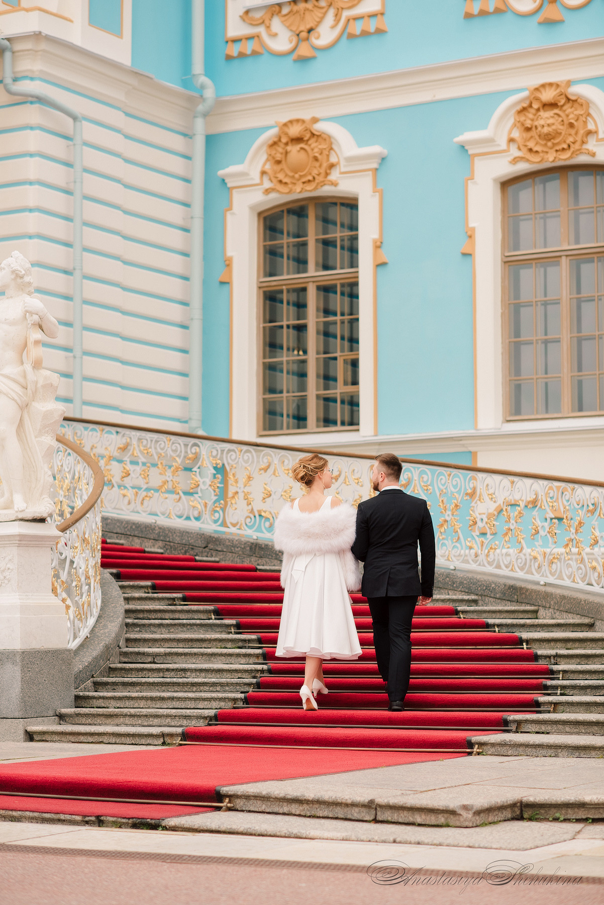 Свадебная фотосессия в Пушкине. Семейный и Свадебный фотограф. Санкт-Петербург. Пушкин