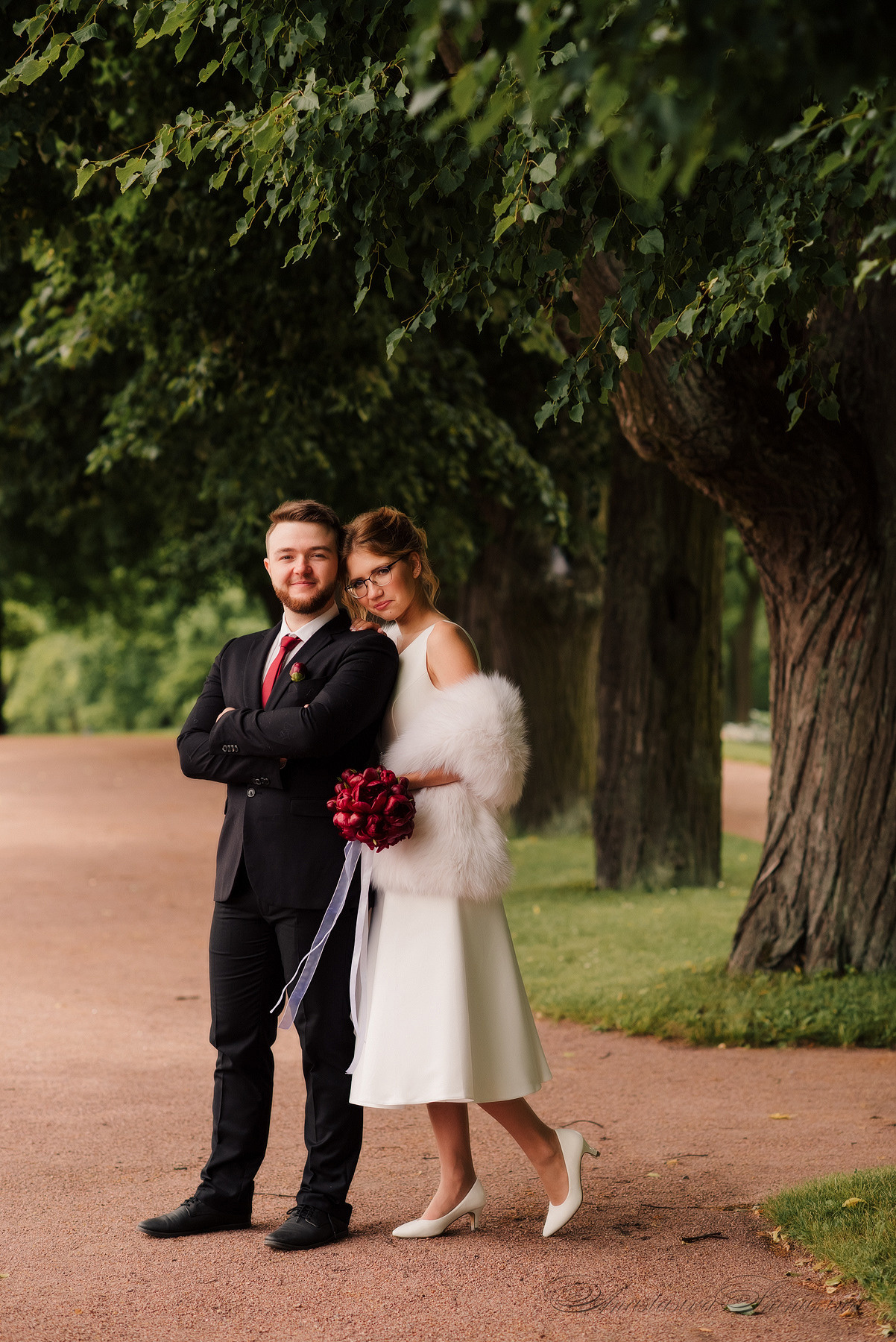 Свадебная фотосессия в Пушкине. Семейный и Свадебный фотограф. Санкт-Петербург. Пушкин