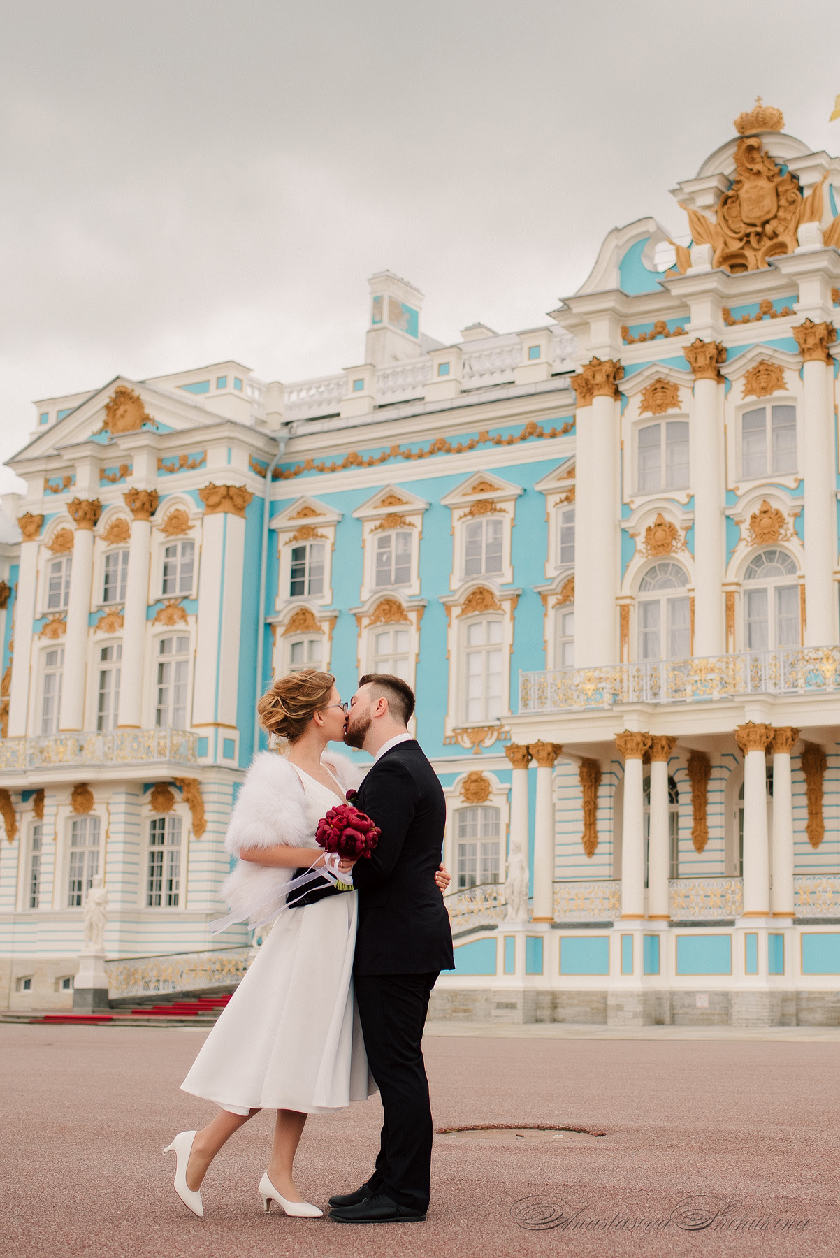 Свадебная фотосессия в Пушкине. Семейный и Свадебный фотограф. Санкт-Петербург. Пушкин