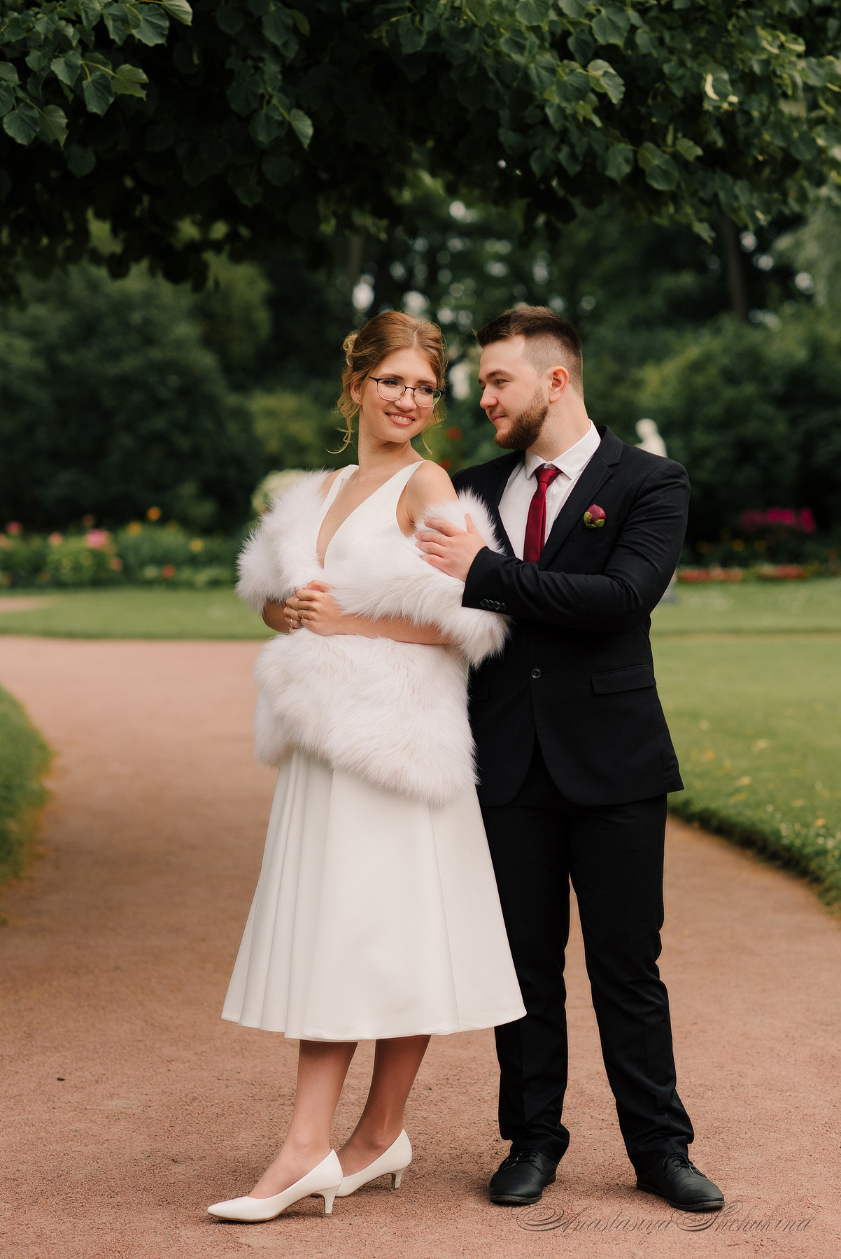 Свадебная фотосессия в Пушкине. Семейный и Свадебный фотограф. Санкт-Петербург. Пушкин
