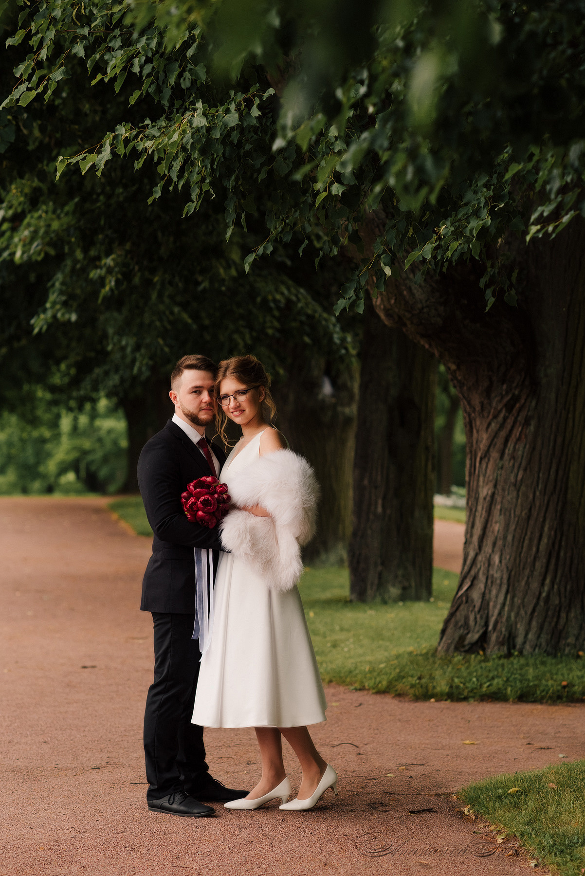 Свадебная фотосессия в Пушкине. Семейный и Свадебный фотограф. Санкт-Петербург. Пушкин