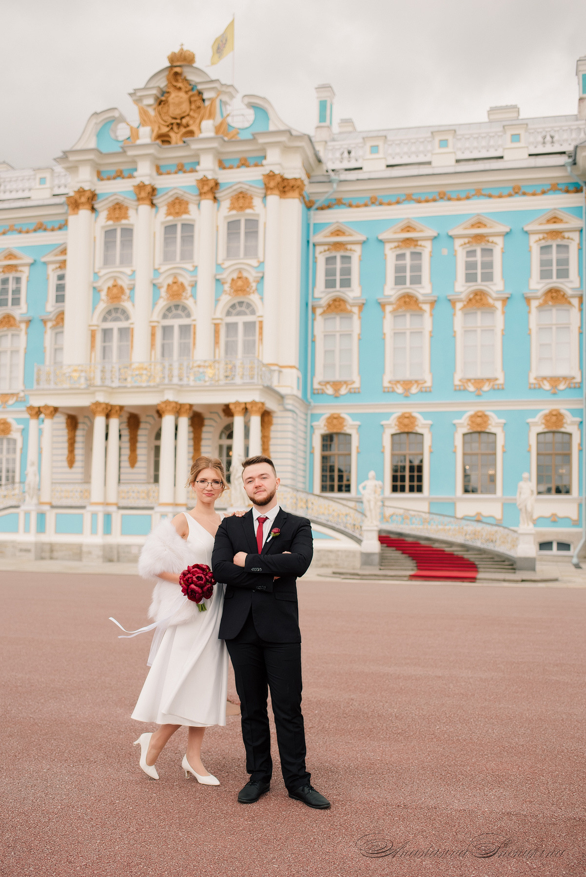 Свадебная фотосессия в Пушкине. Семейный и Свадебный фотограф. Санкт-Петербург. Пушкин