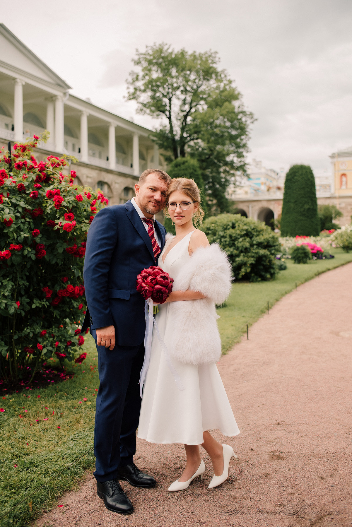 Свадебная фотосессия в Пушкине. Семейный и Свадебный фотограф. Санкт-Петербург. Пушкин
