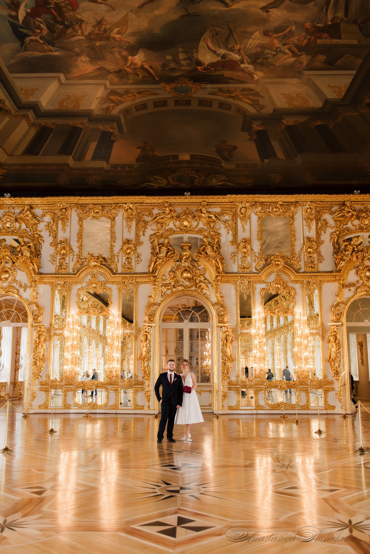 Свадебная фотосессия в Пушкине. Семейный и Свадебный фотограф. Санкт-Петербург. Пушкин
