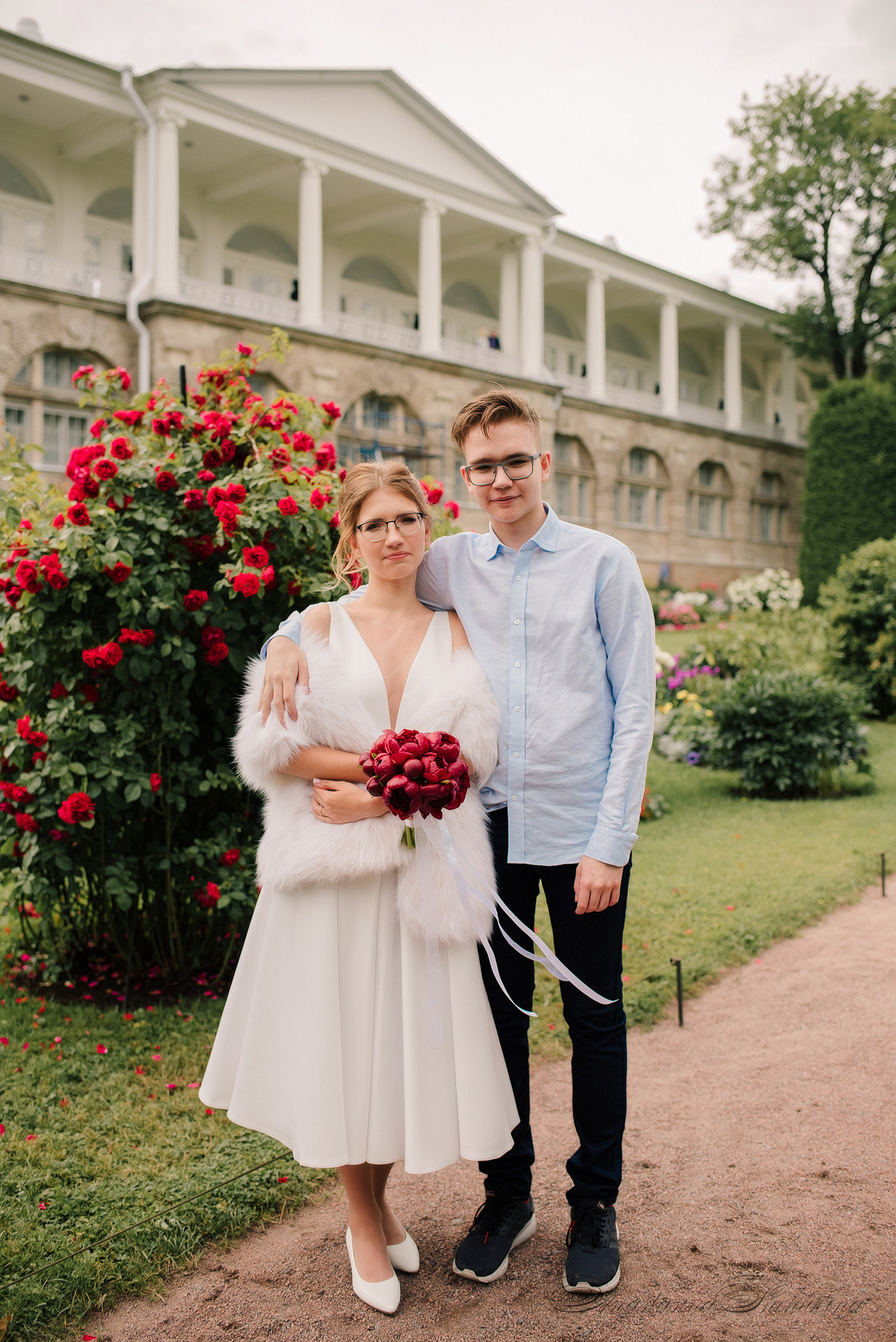 Свадебная фотосессия в Пушкине. Семейный и Свадебный фотограф. Санкт-Петербург. Пушкин