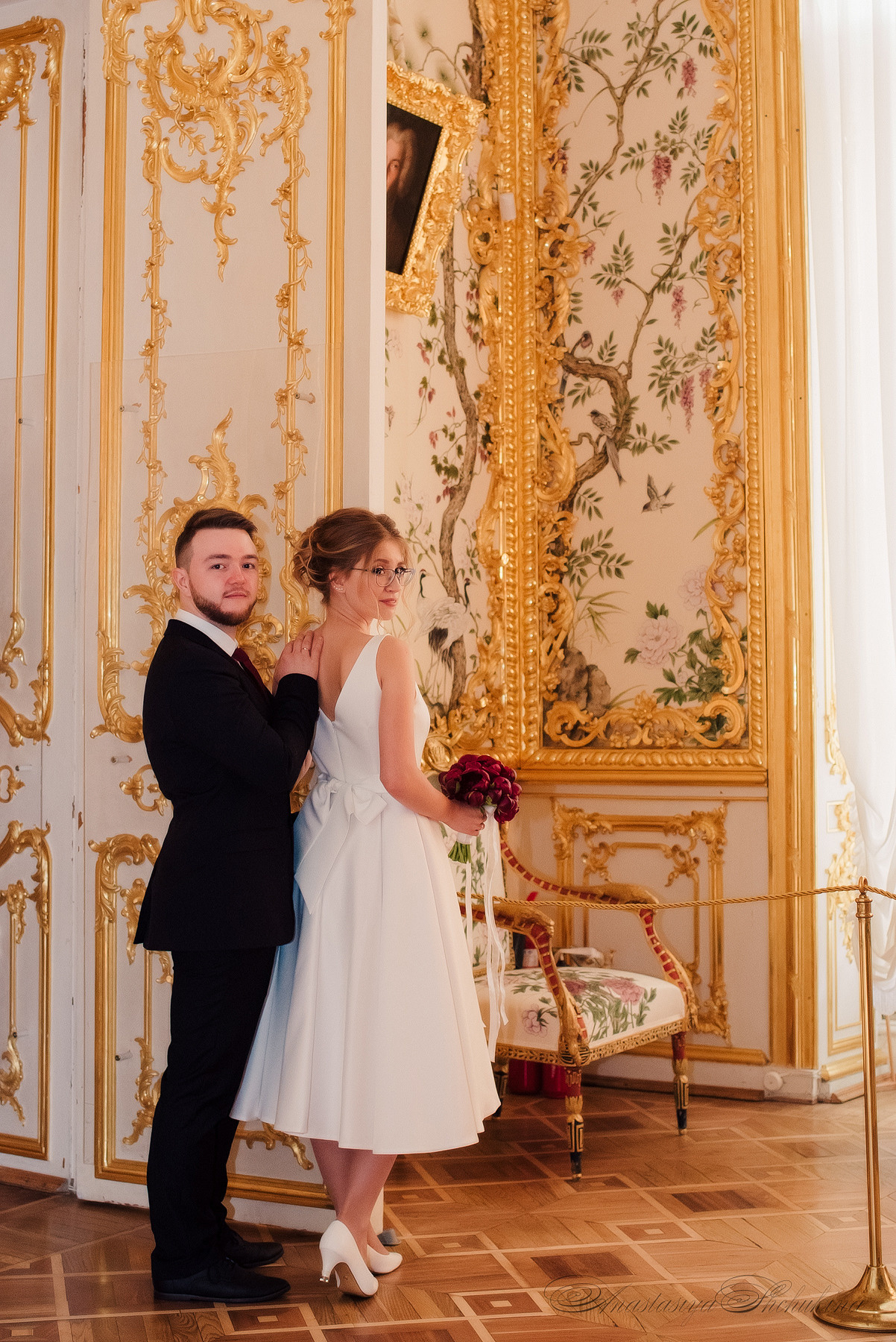 Свадебная фотосессия в Пушкине. Семейный и Свадебный фотограф. Санкт-Петербург. Пушкин