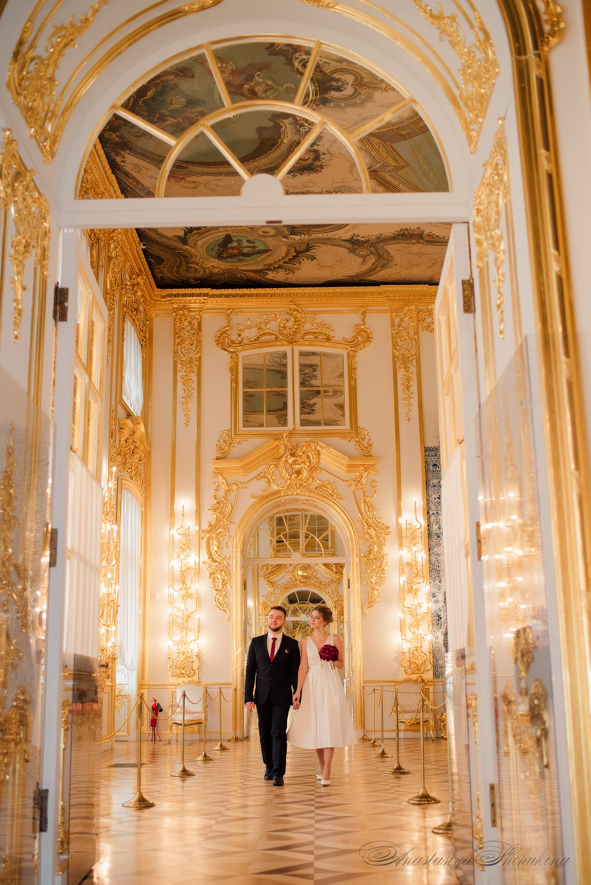 Свадебная фотосессия в Пушкине. Семейный и Свадебный фотограф. Санкт-Петербург. Пушкин