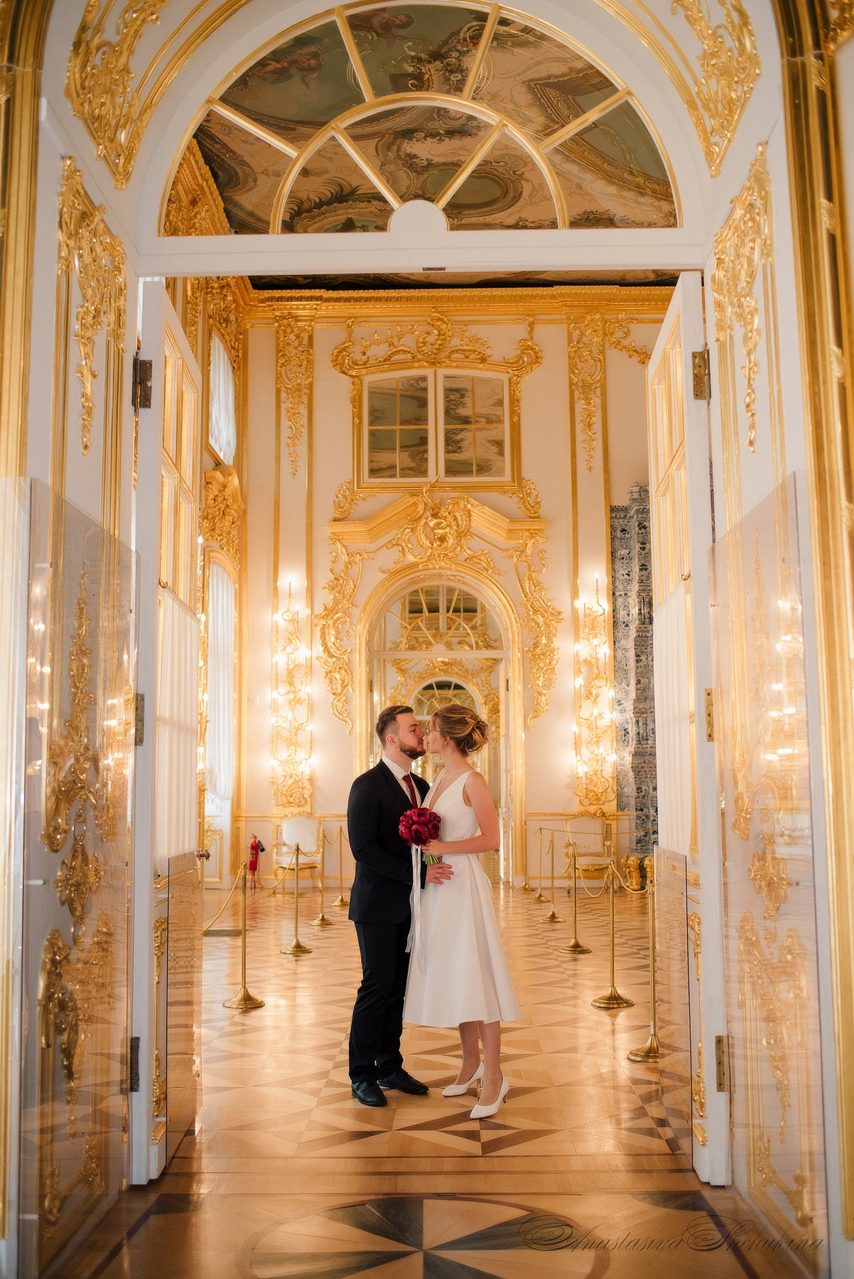 Свадебная фотосессия в Пушкине. Семейный и Свадебный фотограф. Санкт-Петербург. Пушкин