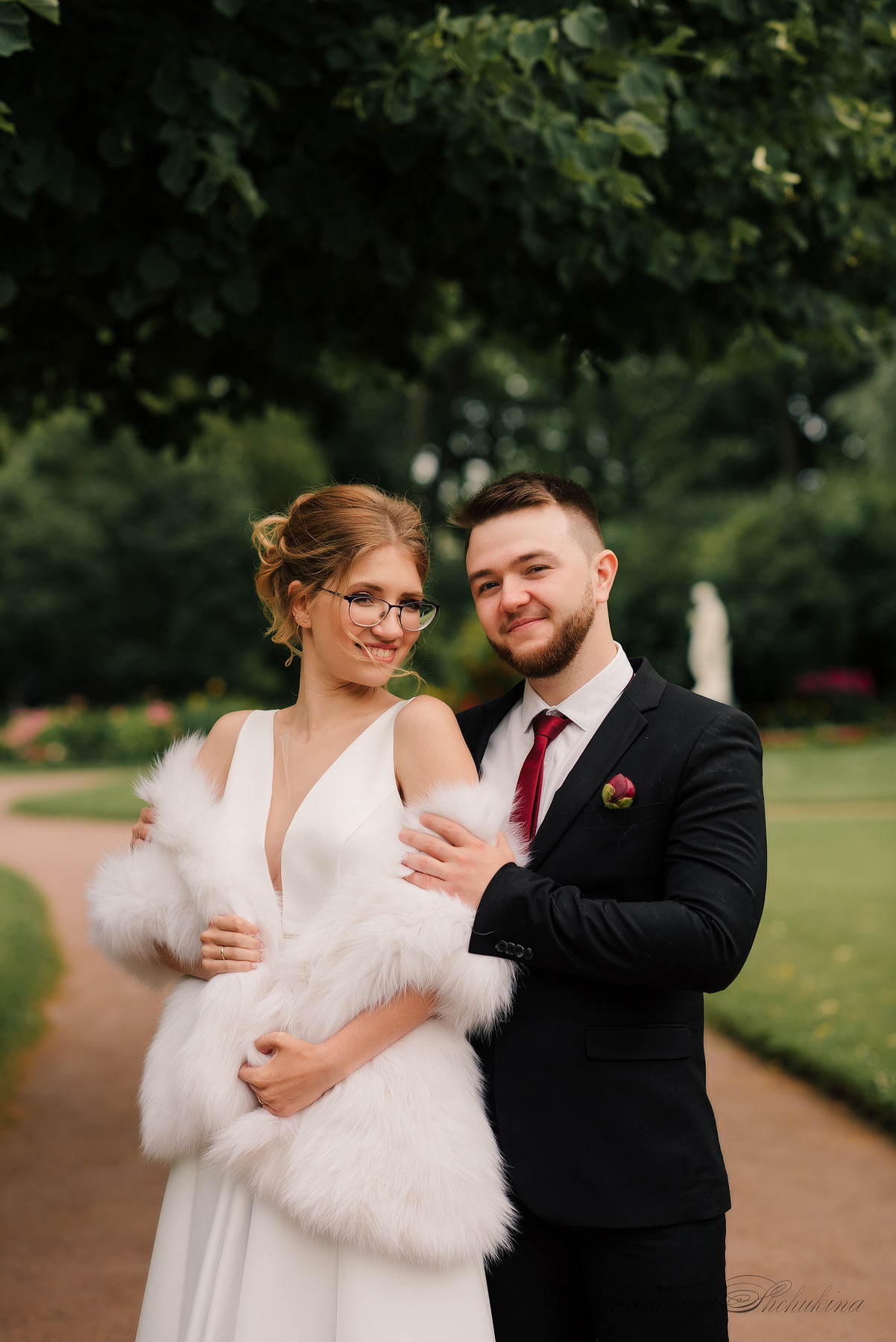 Свадебная фотосессия в Пушкине. Семейный и Свадебный фотограф. Санкт-Петербург. Пушкин