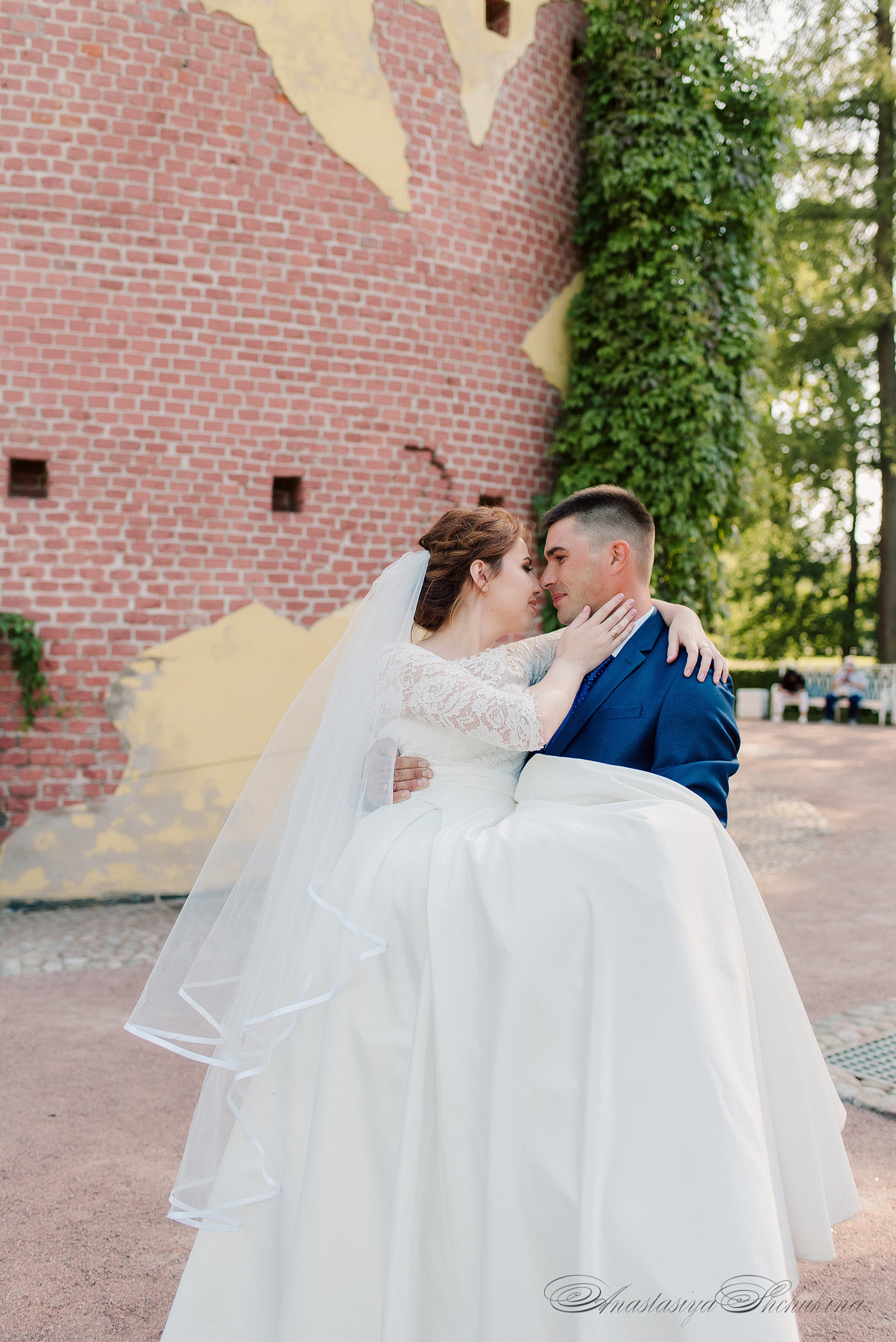 Свадебная фотосессия в Пушкине. Семейный и Свадебный фотограф. Санкт-Петербург. Пушкин