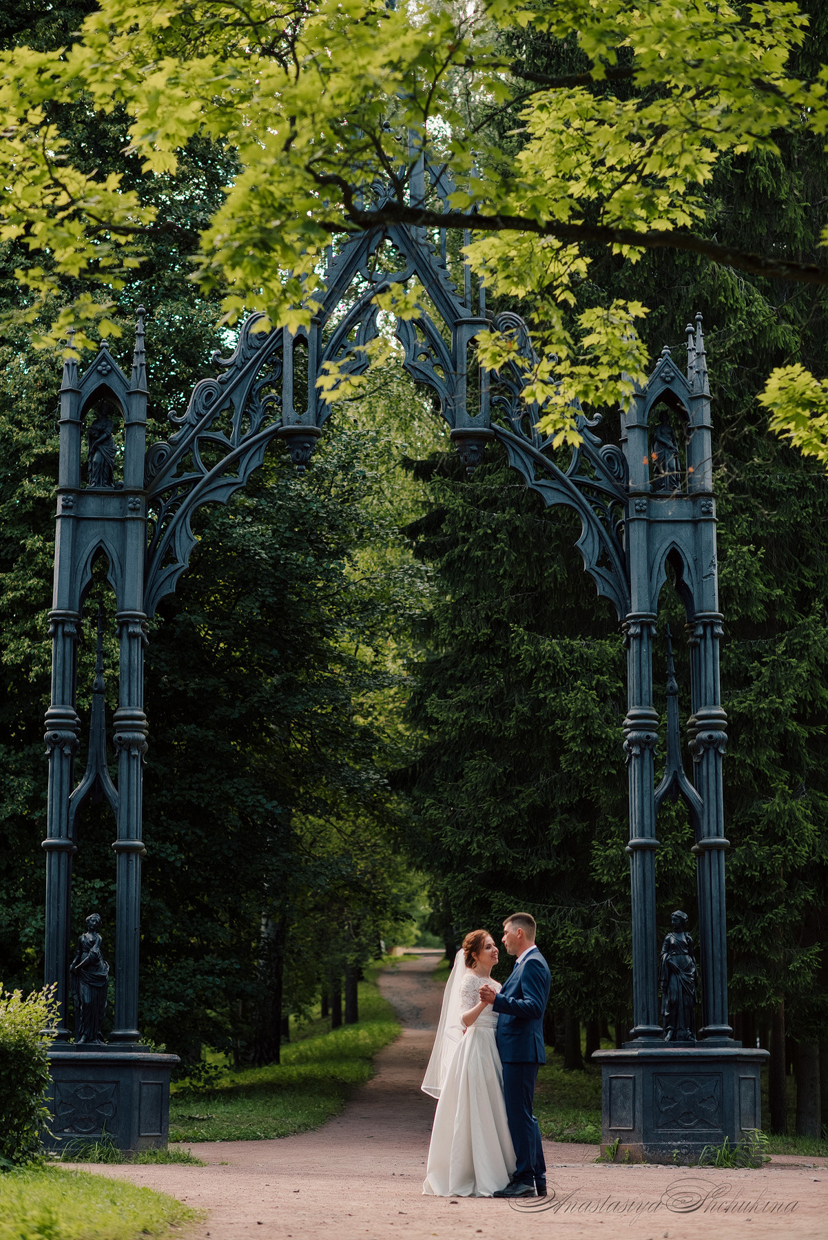 Свадебная фотосессия в Пушкине. Семейный и Свадебный фотограф. Санкт-Петербург. Пушкин
