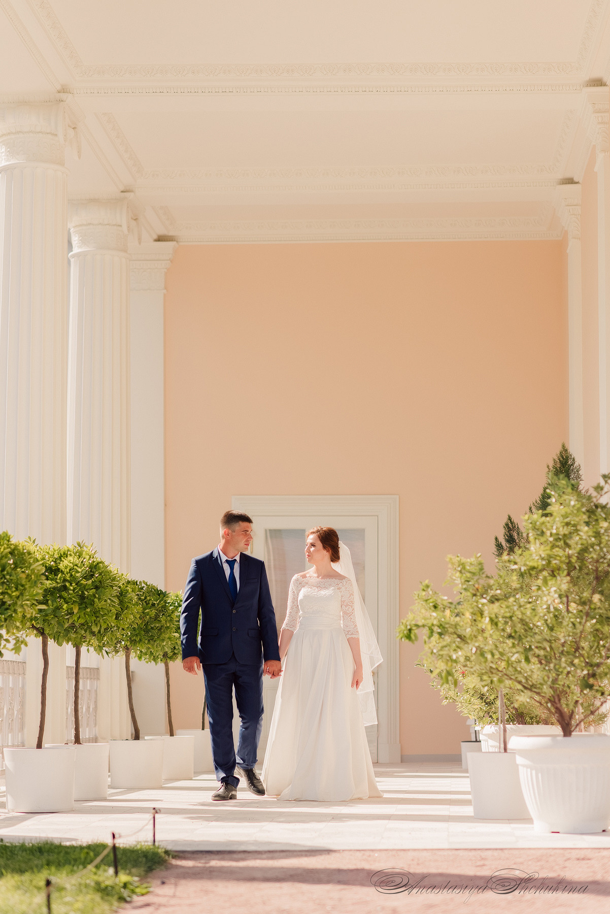 Свадебная фотосессия в Пушкине. Семейный и Свадебный фотограф. Санкт-Петербург. Пушкин