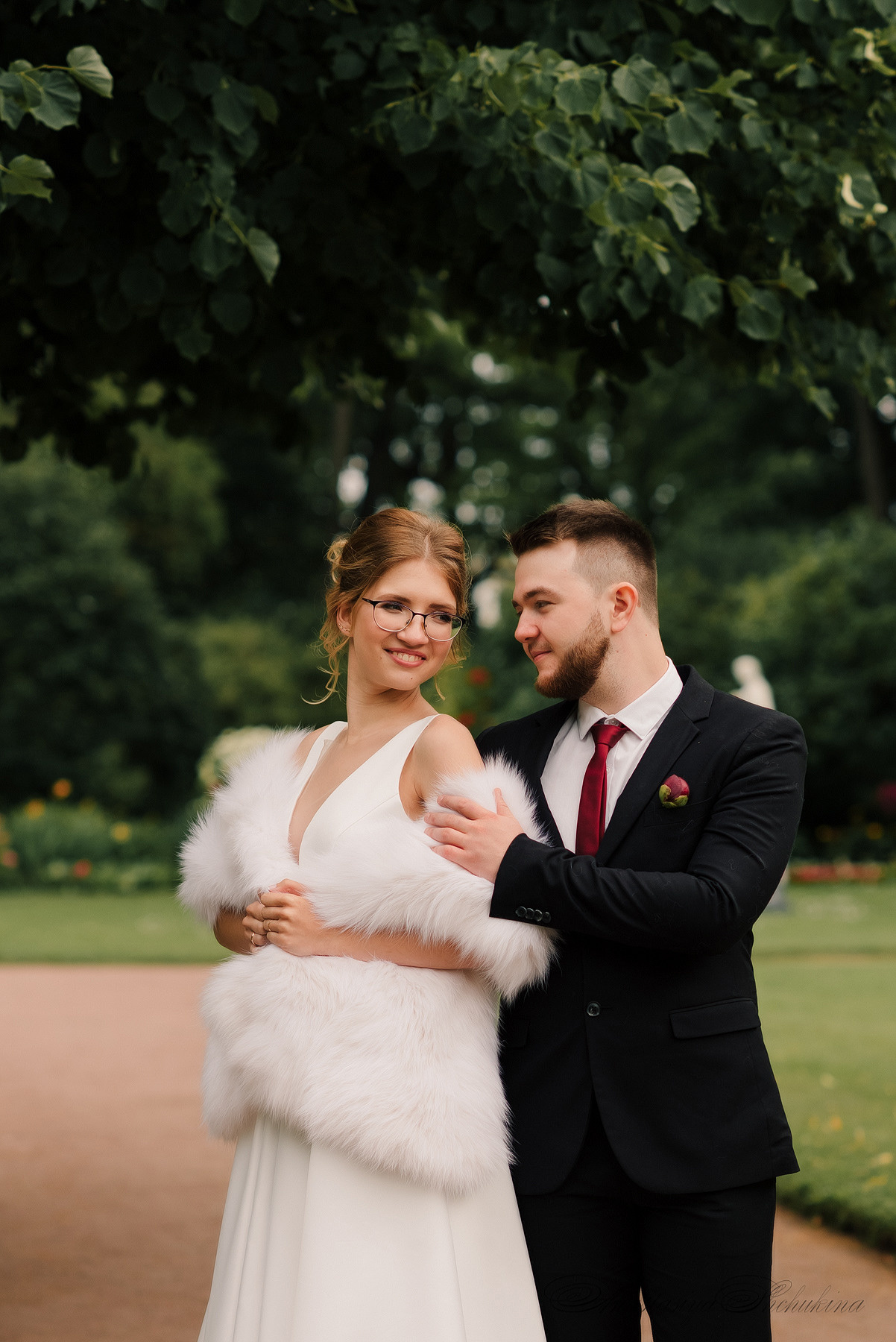 Свадебная фотосессия в Пушкине. Семейный и Свадебный фотограф. Санкт-Петербург. Пушкин