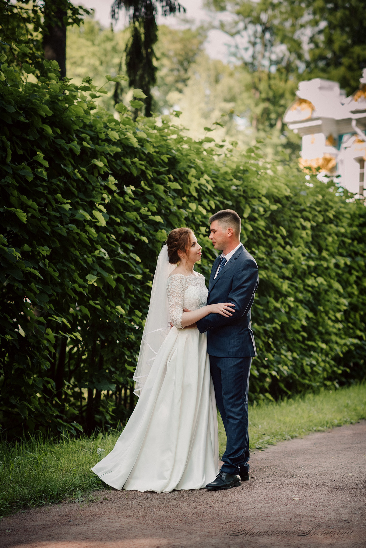 Свадебная фотосессия в Пушкине. Семейный и Свадебный фотограф. Санкт-Петербург. Пушкин