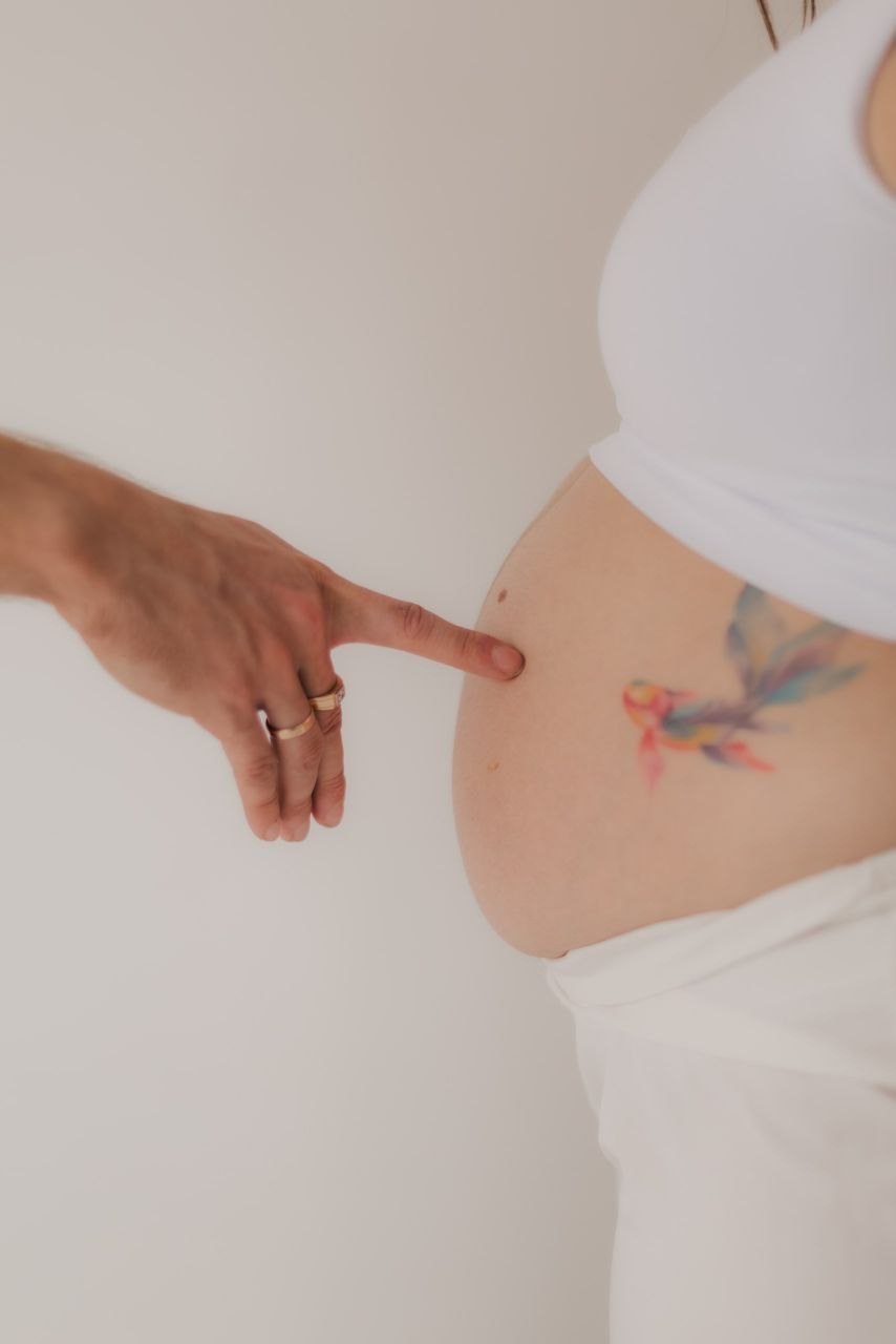 Беременность. Фотостудия «Птичка» Мытищи,