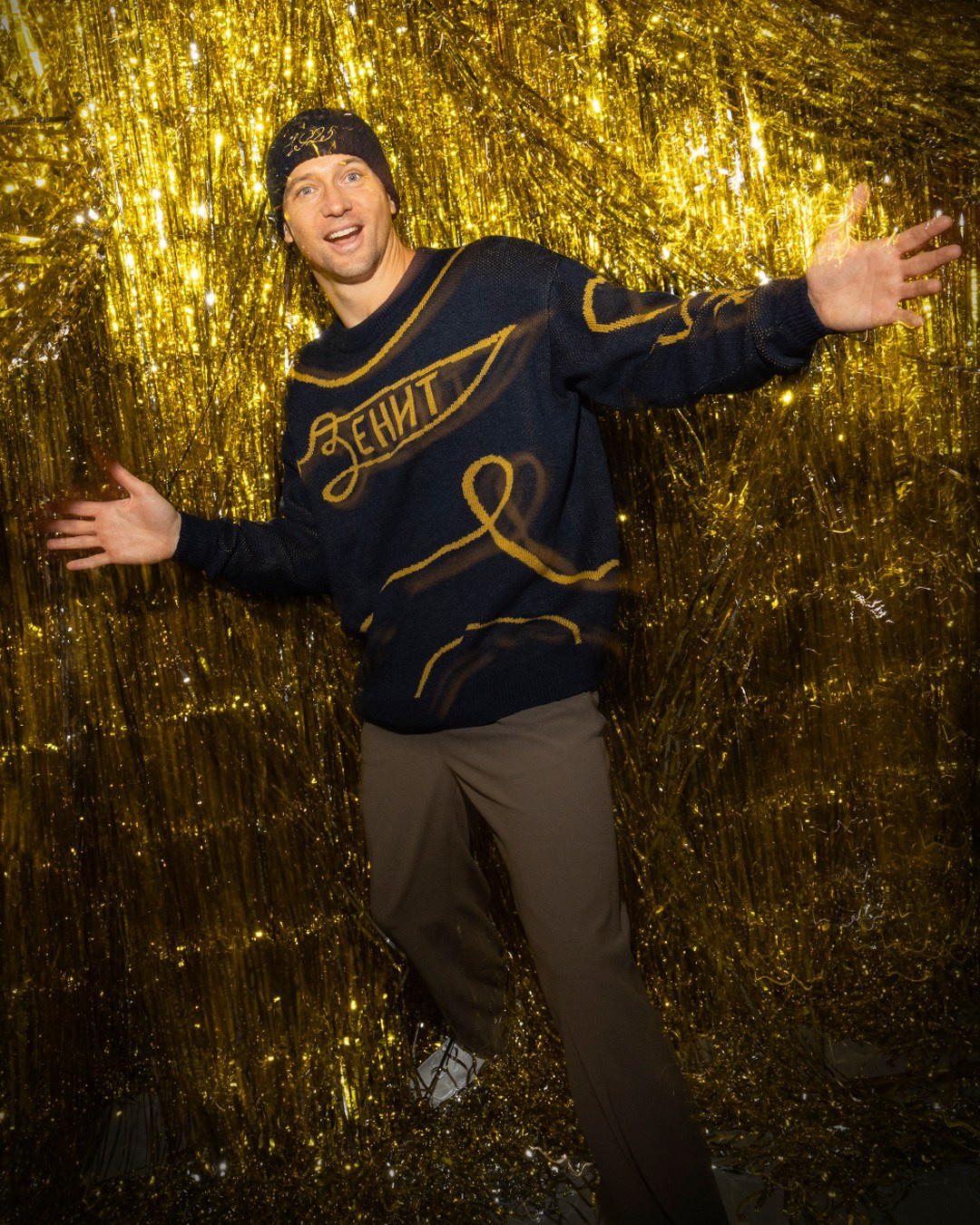 Новогодняя промо съемка для ФК «Зенит». Профессиональный фотограф в Санкт-Петербурге Алена Яшина