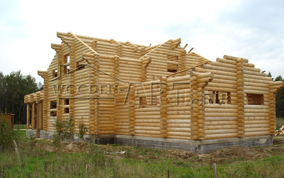 «Сергеевка» 364 кв. м. Проекты деревянных домов