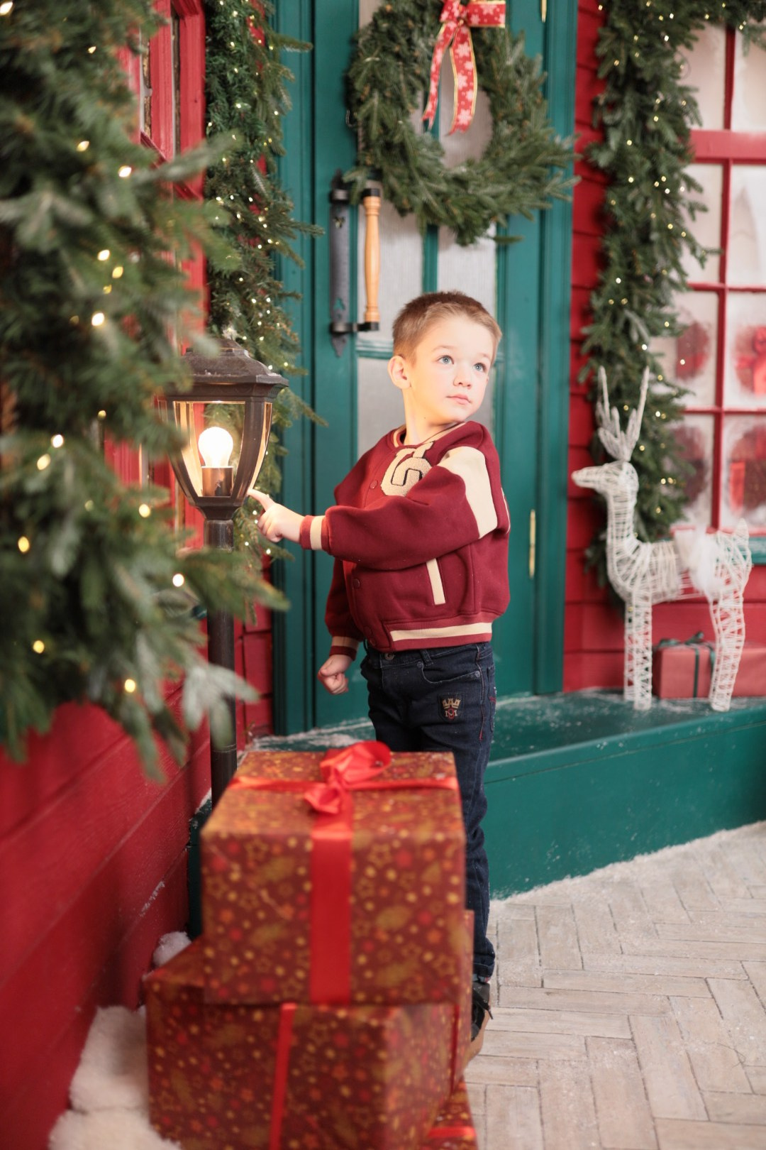 Новогодние съемки. Детский фотограф из Санкт-Петербурга Кристина Розанова