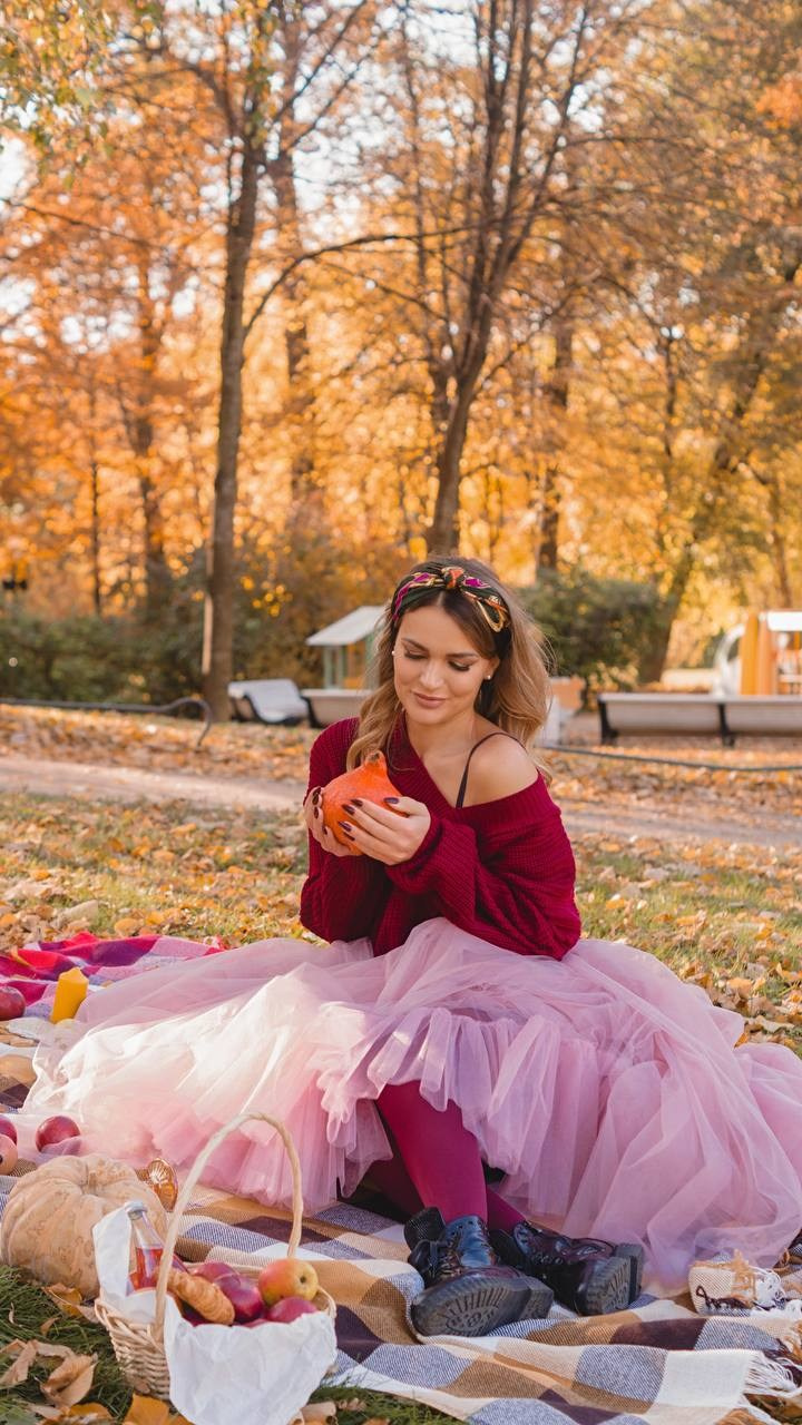 Осенний пикник в Таврическом саду