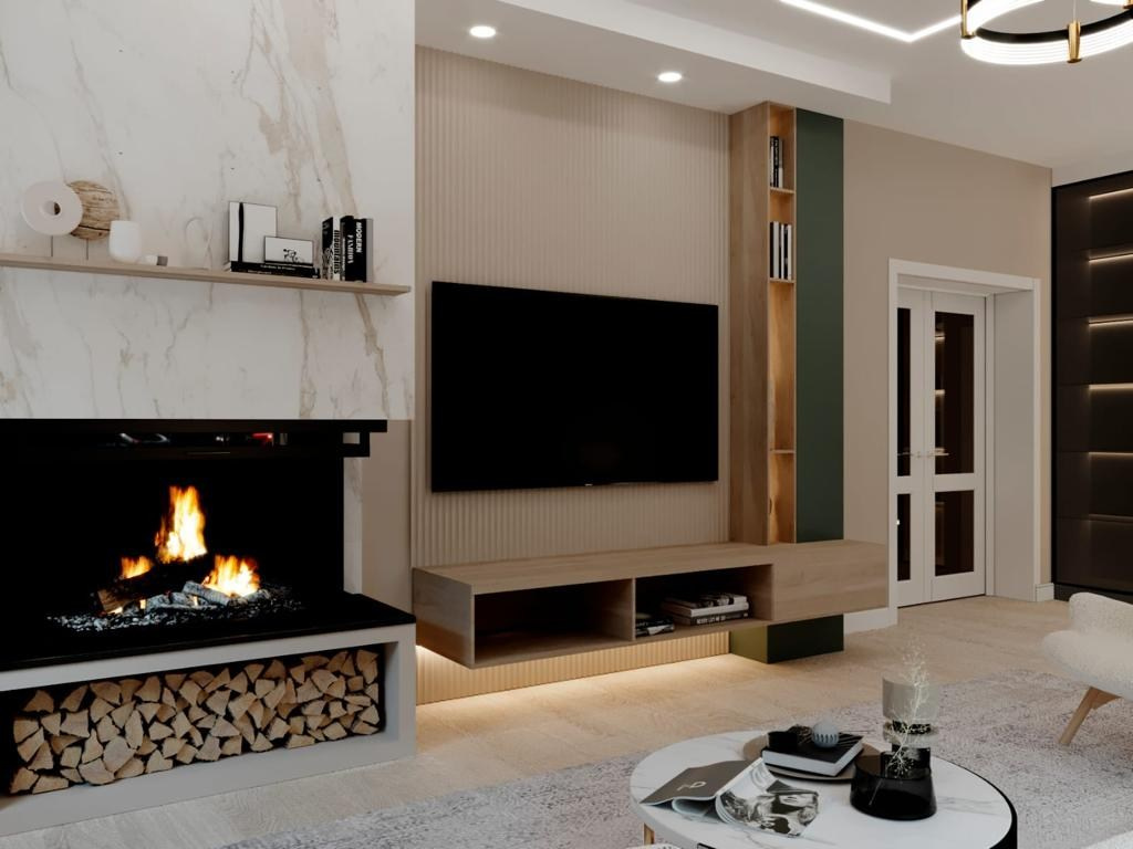 Неоклассика, дом 260 м. Анастасия Сиднева — дизайн интерьеров в Москве