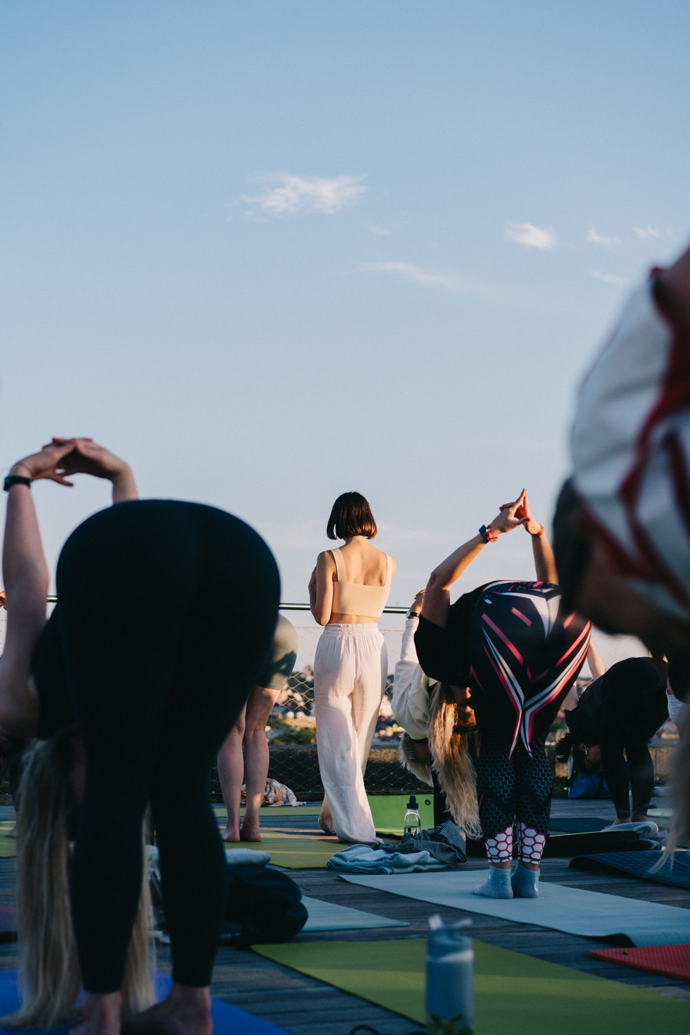 Summer Yoga Rave. Photographer in Vilnius