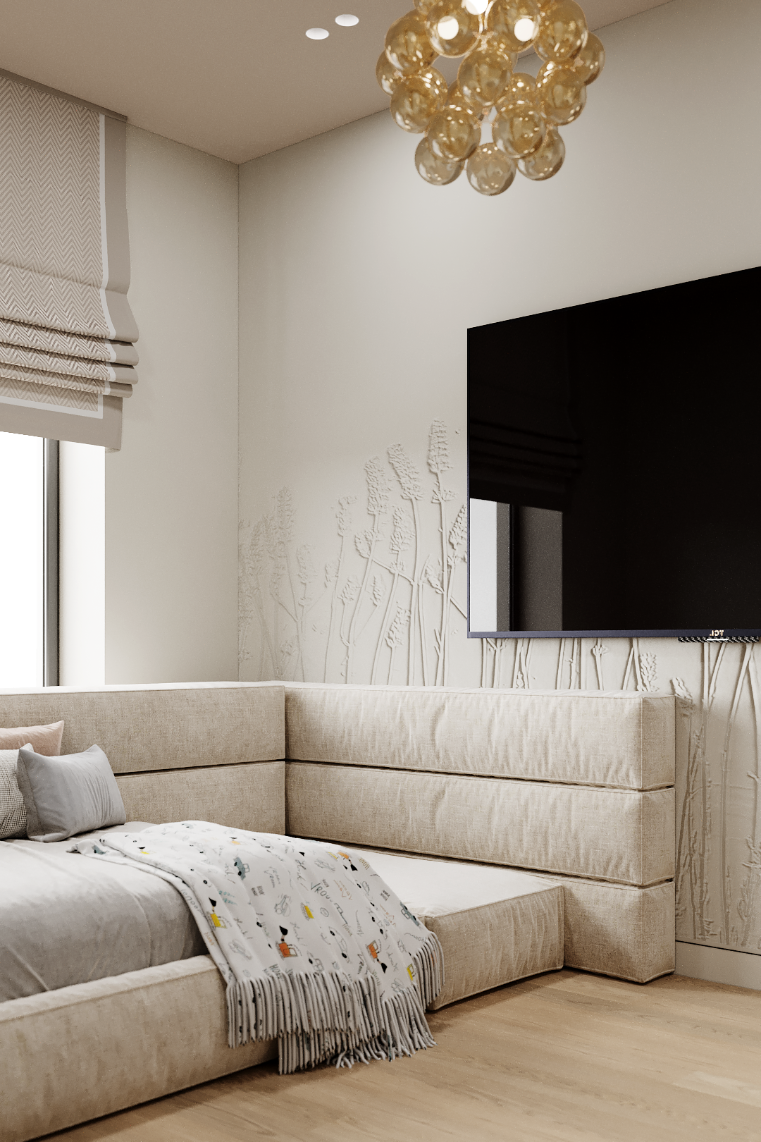 Квартира в ЖК Петровский квартал на воде. Дизайнер интерьера | Сабир Ульмаскулов