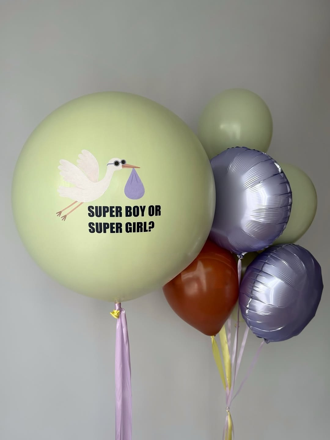 Гендерные шары. Аэродизайнер Елена Лин