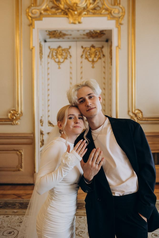Саша и Вика | Дворец бракосочетания 1. Свадебный и love story фотограф в Санкт-Петербурге
