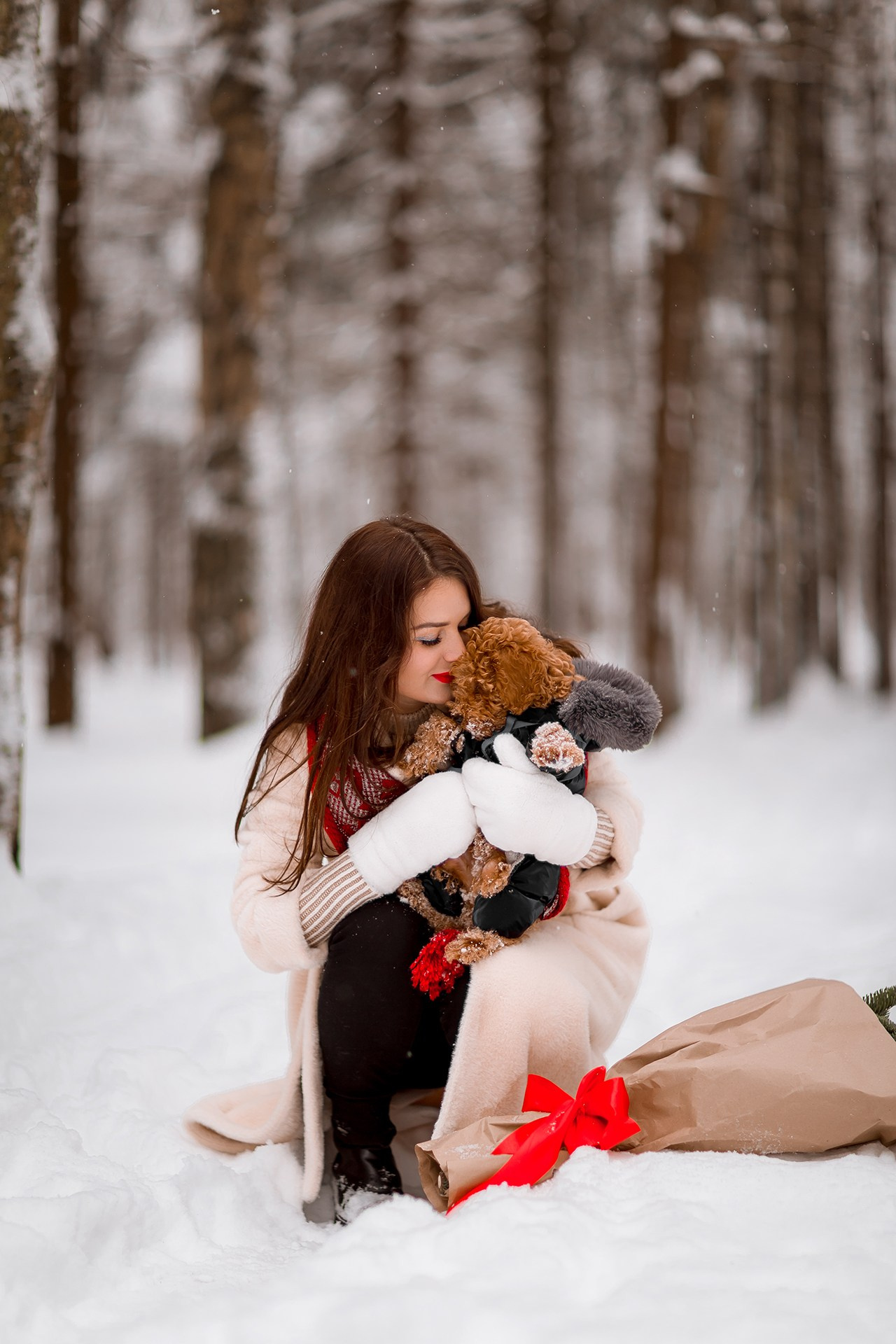 Зимние фотосессии. Katerina Schastlivaya