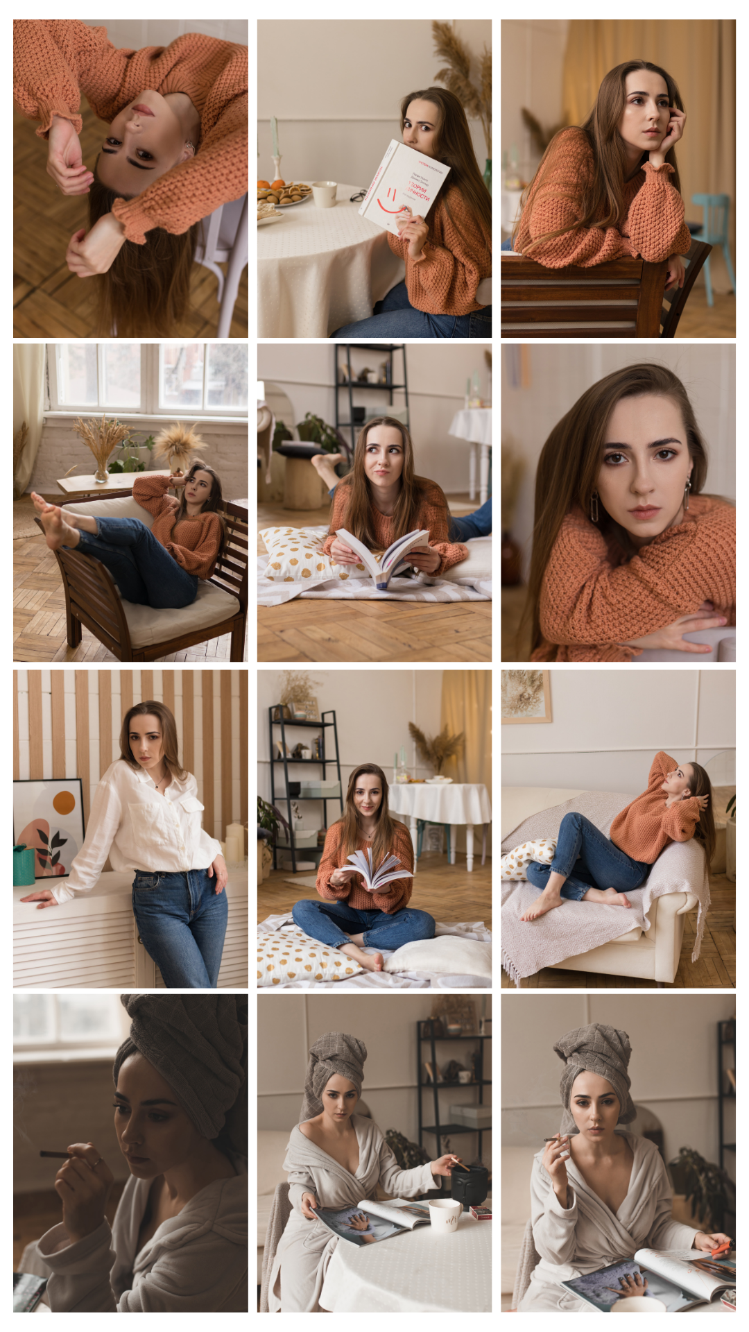 Коллажи со съёмок. Фотограф в Краснодаре Арина Кудряшова